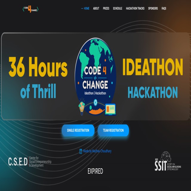 Code4Change Website
