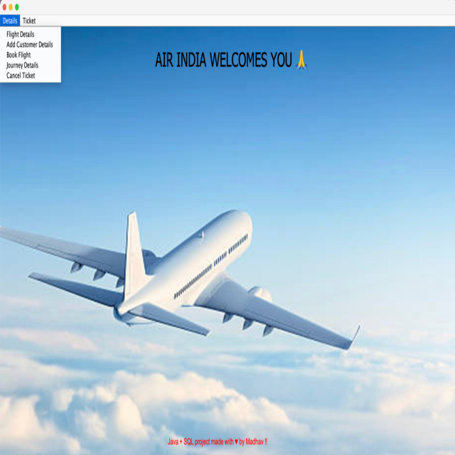 Airline Management System